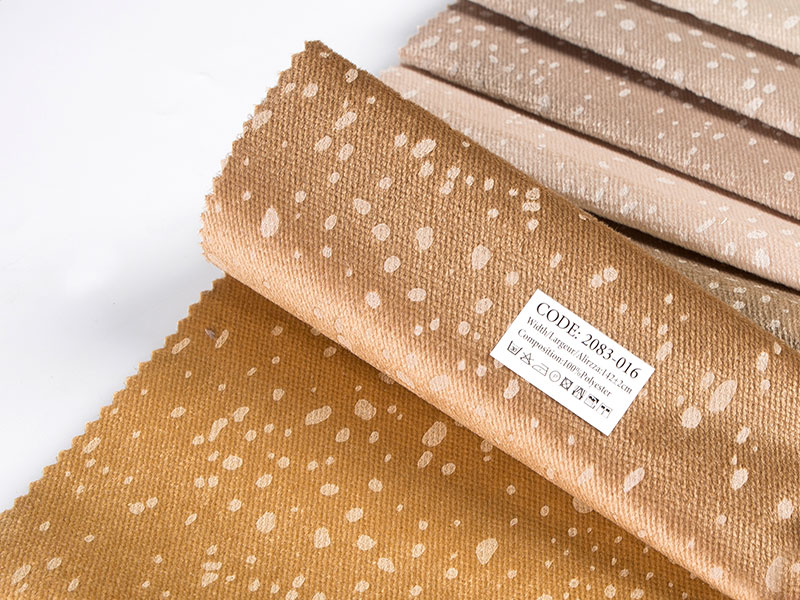 Maraming nalalaman velvet bronzing jacquard na tela para sa napapasadyang unan