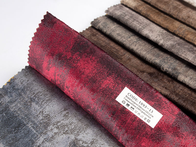 Premium na kalidad na tinina laminated velvet na tela, makinis at malagkit na texture