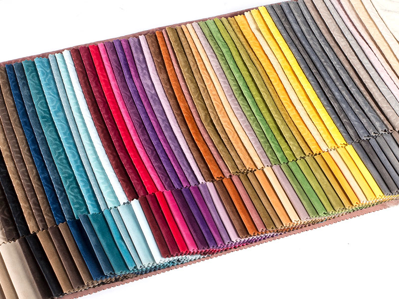 Ang mga high-end na tinina na embossed velvet na tela para sa panloob na disenyo