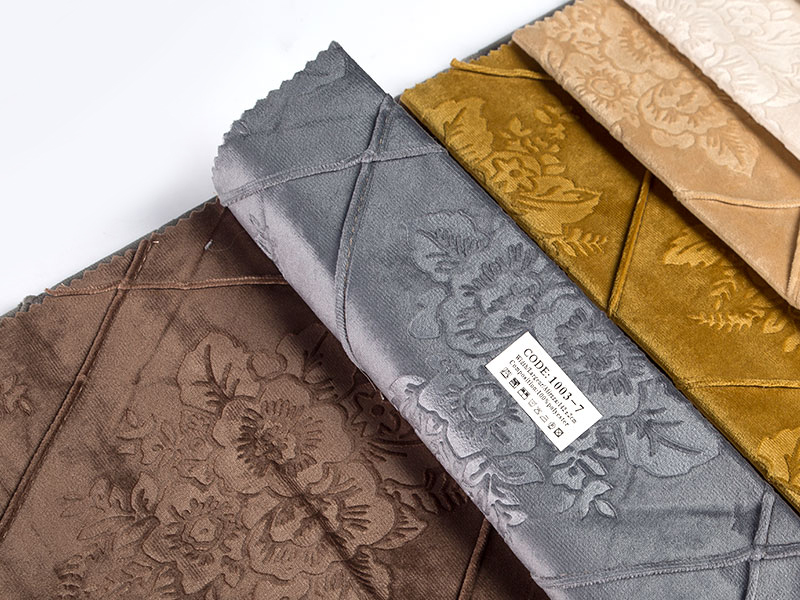 Napapasadyang Velvet Quilted Fabric - Lumikha ng Mga Natatanging Disenyo Para sa Iyong Tahanan