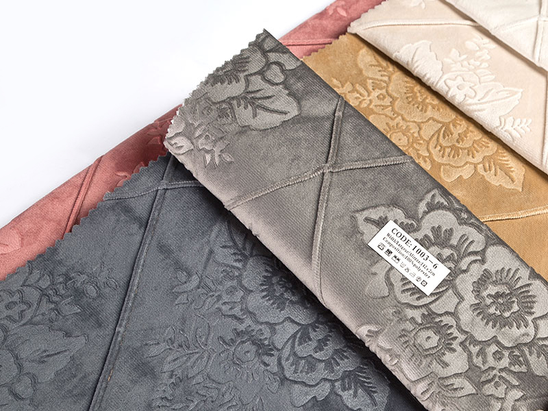 Napapasadyang Velvet Quilted Fabric - Lumikha ng Mga Natatanging Disenyo Para sa Iyong Tahanan