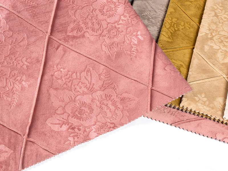 Napapasadyang Velvet Quilted Fabric - Lumikha ng Mga Natatanging Disenyo Para sa Iyong Tahanan