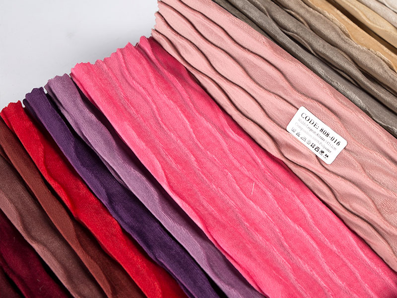 Velvet Crinkle Tela