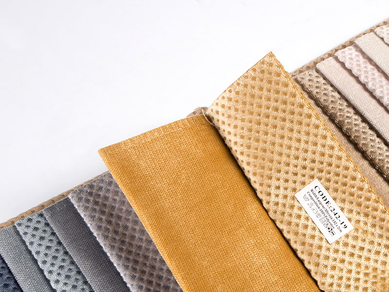 Maluho na Jacquard Fleece Fabric para sa Dekorasyon sa Bahay