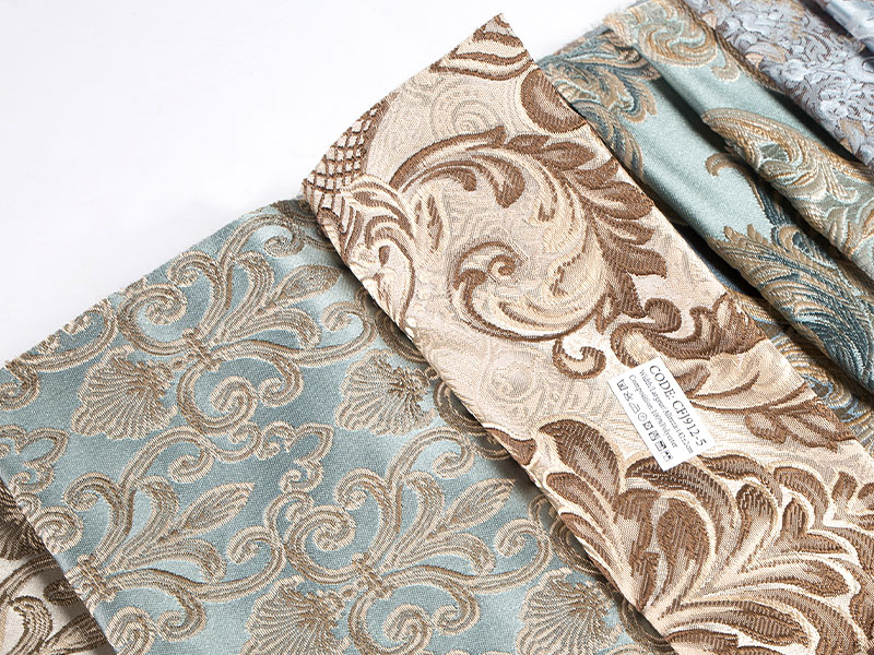 Premium Yarn Dyed Jacquard Fabric Para sa Dekorasyon sa Bahay - Mataas na Kalidad at Matibay