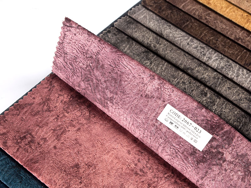 Malambot at Silky Printed Emboss Lamination Velvet Tela - Magpakasawa sa Luxury