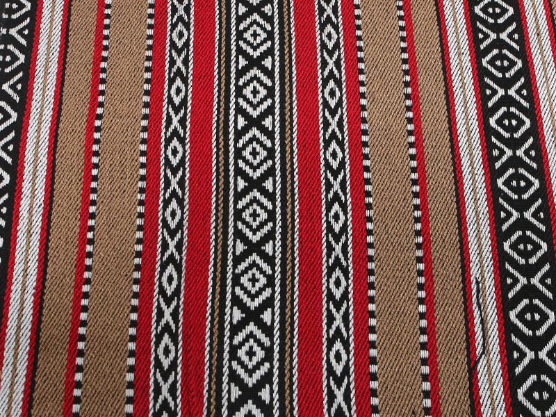 Ang hindi tinatagusan ng tubig na matibay na 100% na kulay ng polyester na pinagtagpi ng tela ng guhit