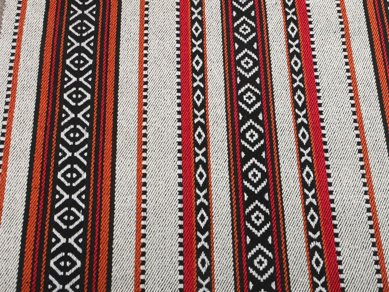 Ang hindi tinatagusan ng tubig na matibay na 100% na kulay ng polyester na pinagtagpi ng tela ng guhit