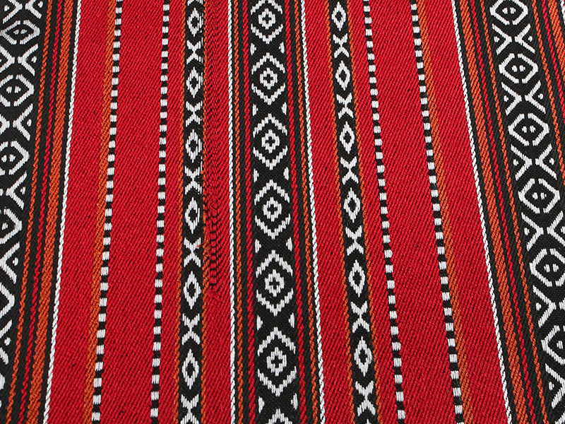 Ang hindi tinatagusan ng tubig na matibay na 100% na kulay ng polyester na pinagtagpi ng tela ng guhit