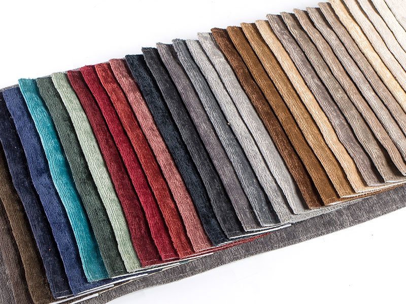 Ang pakyawan na plain chenille na tela para sa mga kurtina at drape