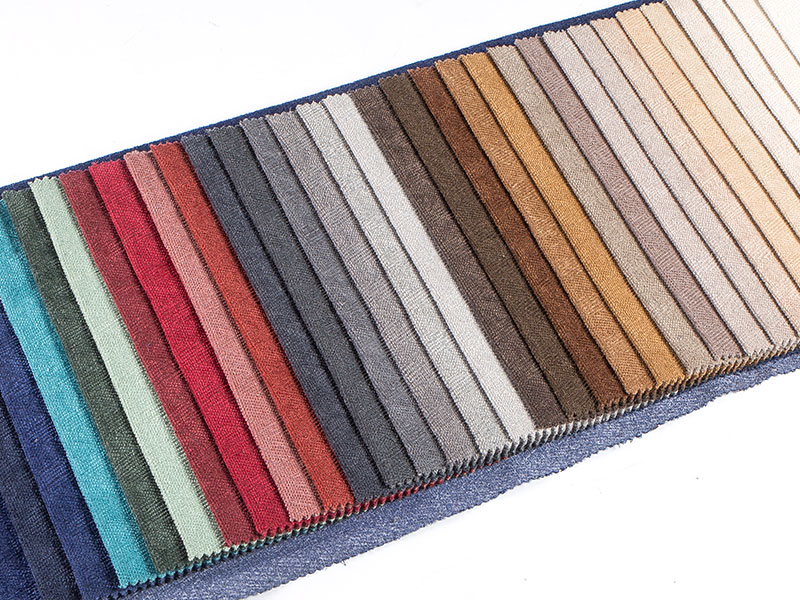 Matibay at maraming nalalaman plain chenille tela para sa tapiserya, dekorasyon at DIY