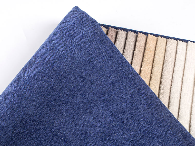 Matibay at maraming nalalaman plain chenille tela para sa tapiserya, dekorasyon at DIY