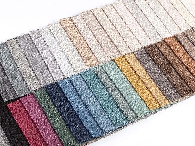 Malambot at maluho na plain chenille na tela para sa mga takip ng sofa at throws