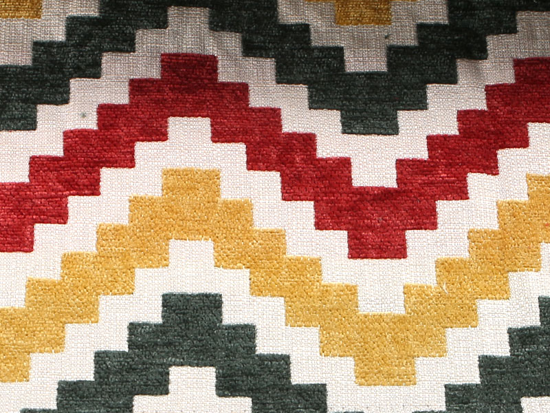 Chenille Jacquard Upholstery Fabric Para sa Sofa Pillow Couch Chair Cover MDN972