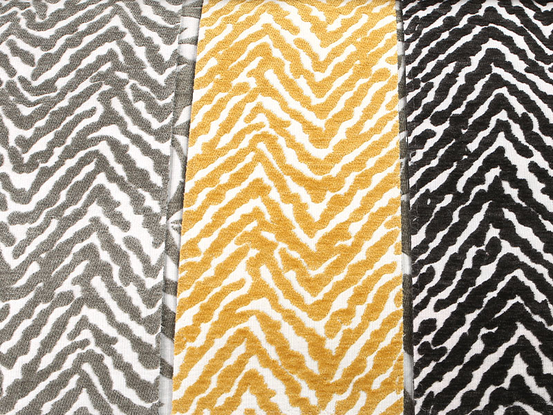 Floral pattern jacquard chenille kurtina sofa tapiserya tela mdn975