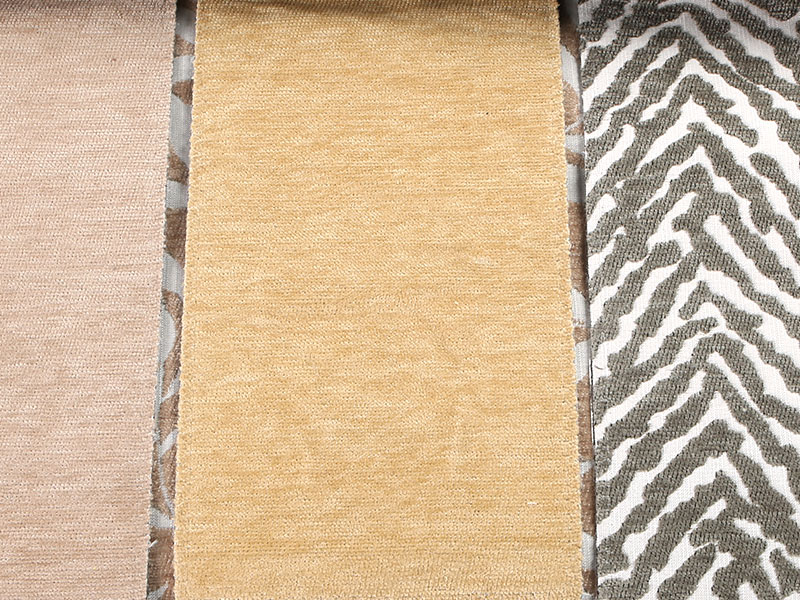 Floral pattern jacquard chenille kurtina sofa tapiserya tela mdn975