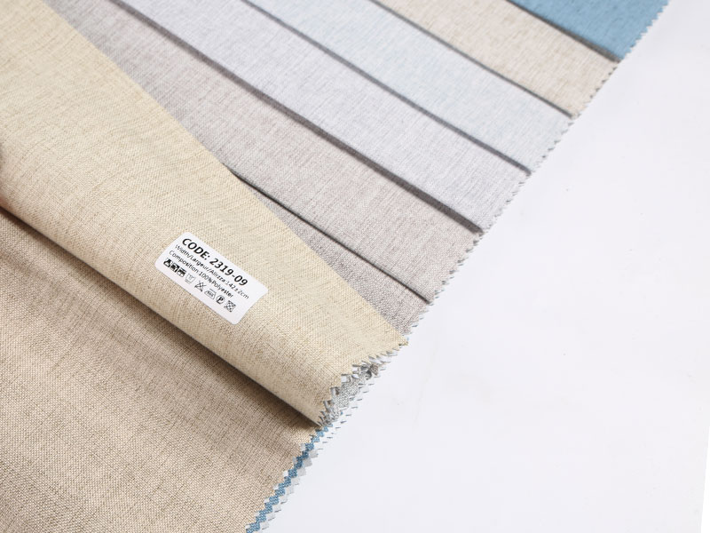 100% polyester blackout waterproof na pinahiran na tela