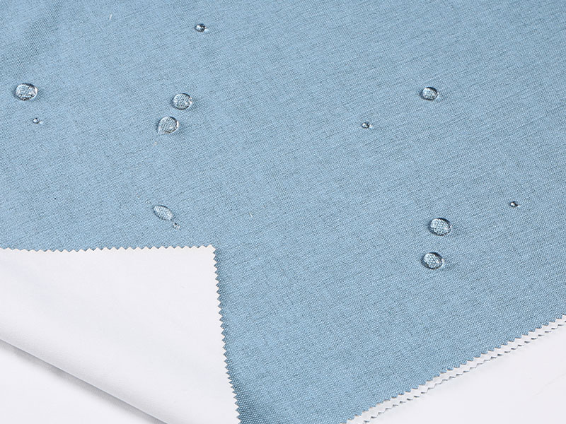 100% polyester blackout waterproof na pinahiran na tela