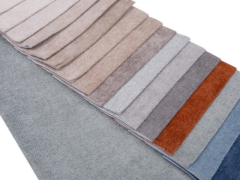 250 - 520GSM Solid na Kulay ng Chenille Upholstery na tela
