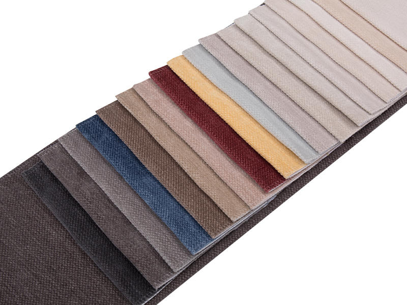 250 - 520GSM Solid na Kulay ng Chenille Upholstery na tela