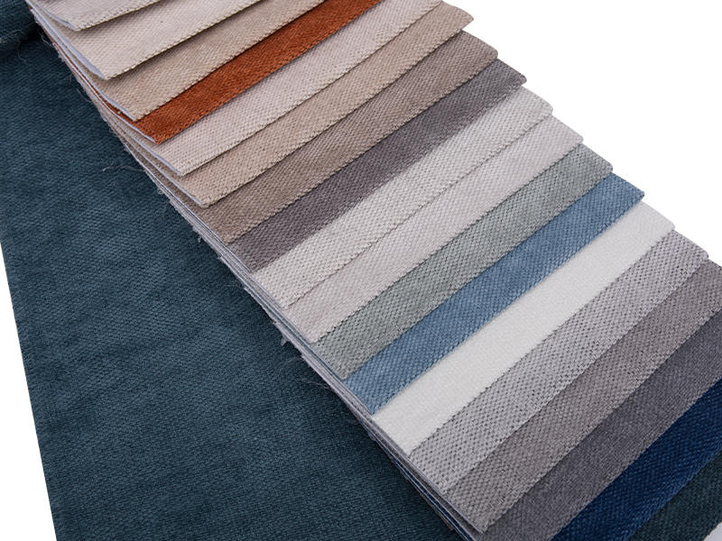250 - 520GSM Solid na Kulay ng Chenille Upholstery na tela